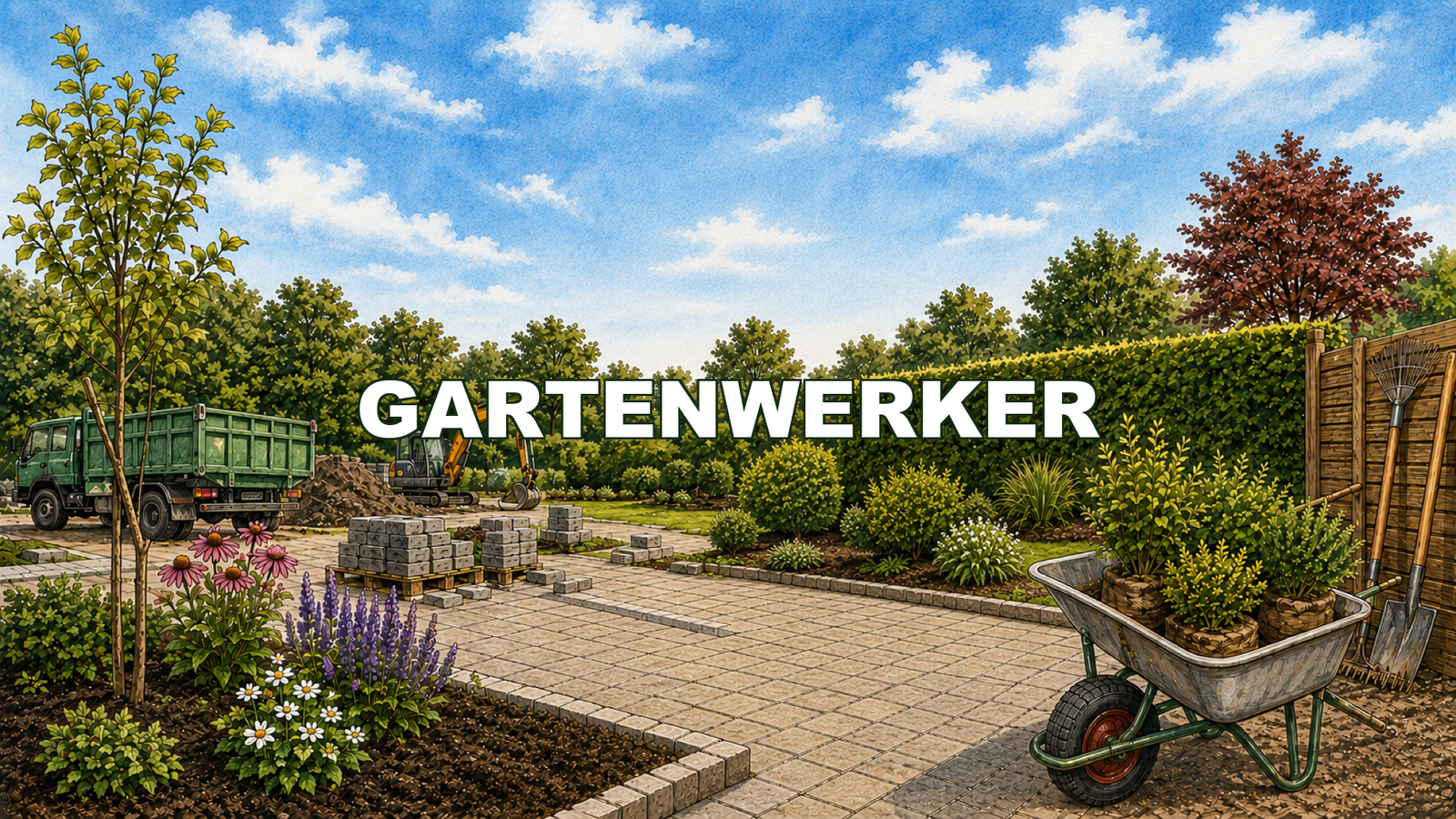 Gartenwerker – mein Projekt über Ausbildung, Reha und Garten- und Landschaftsbau